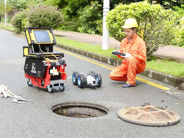 张湾管道机器人检测